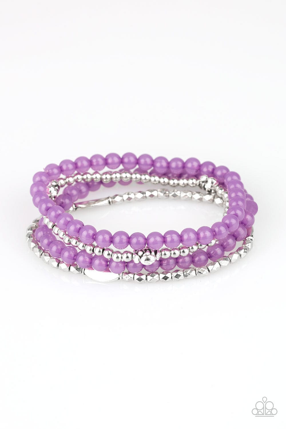 Paparazzi Accessories Bracelet Blooming Buttercups - Purple