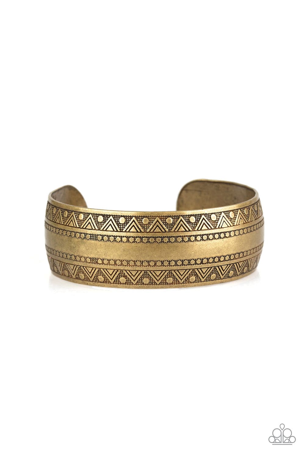 Paparazzi Accessories Bracelet Desert Peaks - Brass