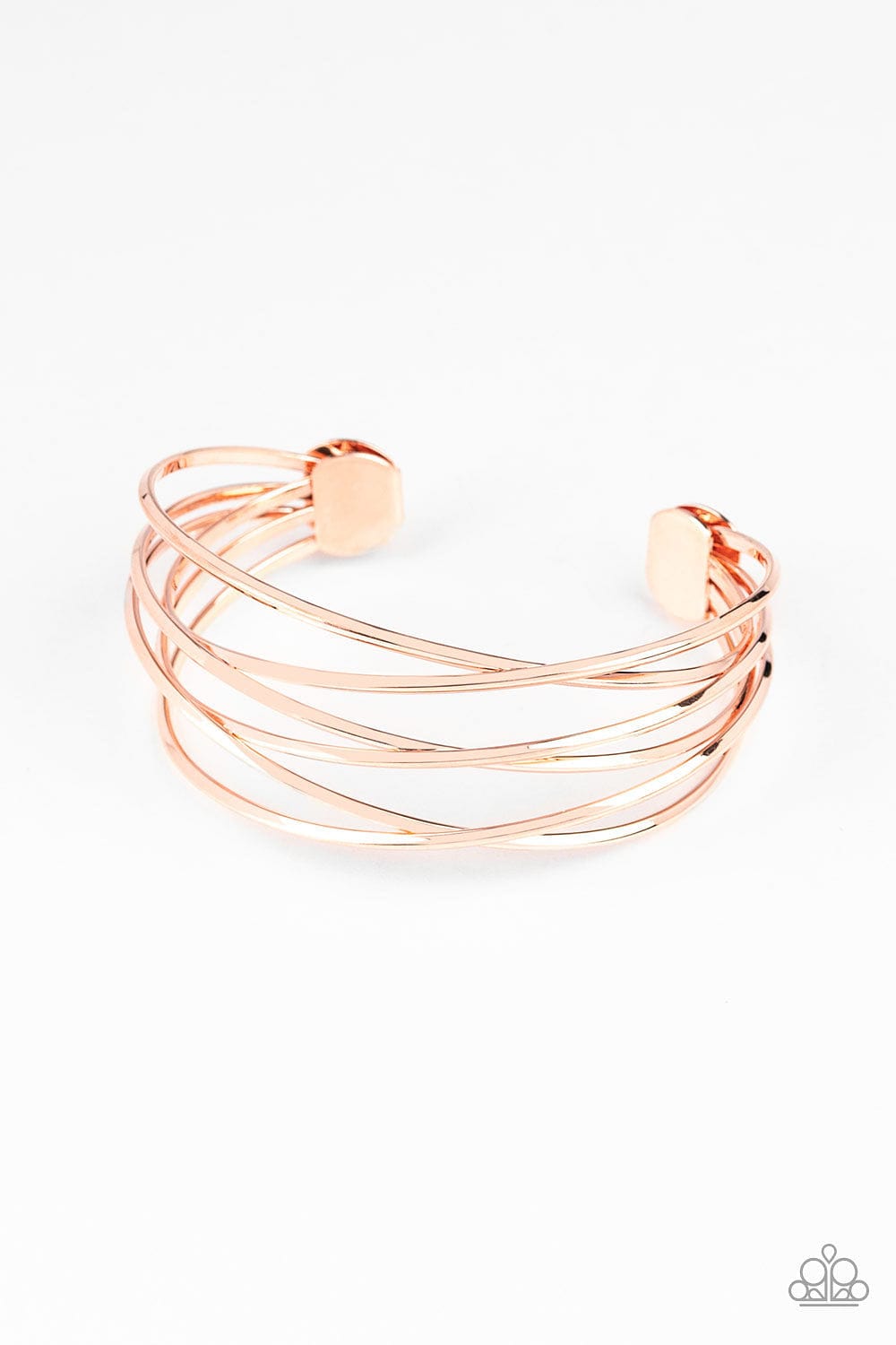 Paparazzi Accessories Bracelet Down To The Wire - Copper