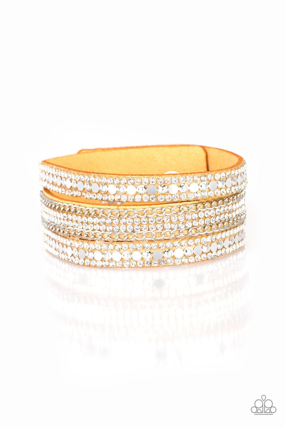Paparazzi Accessories Bracelet Fashion Fanatic - Yellow