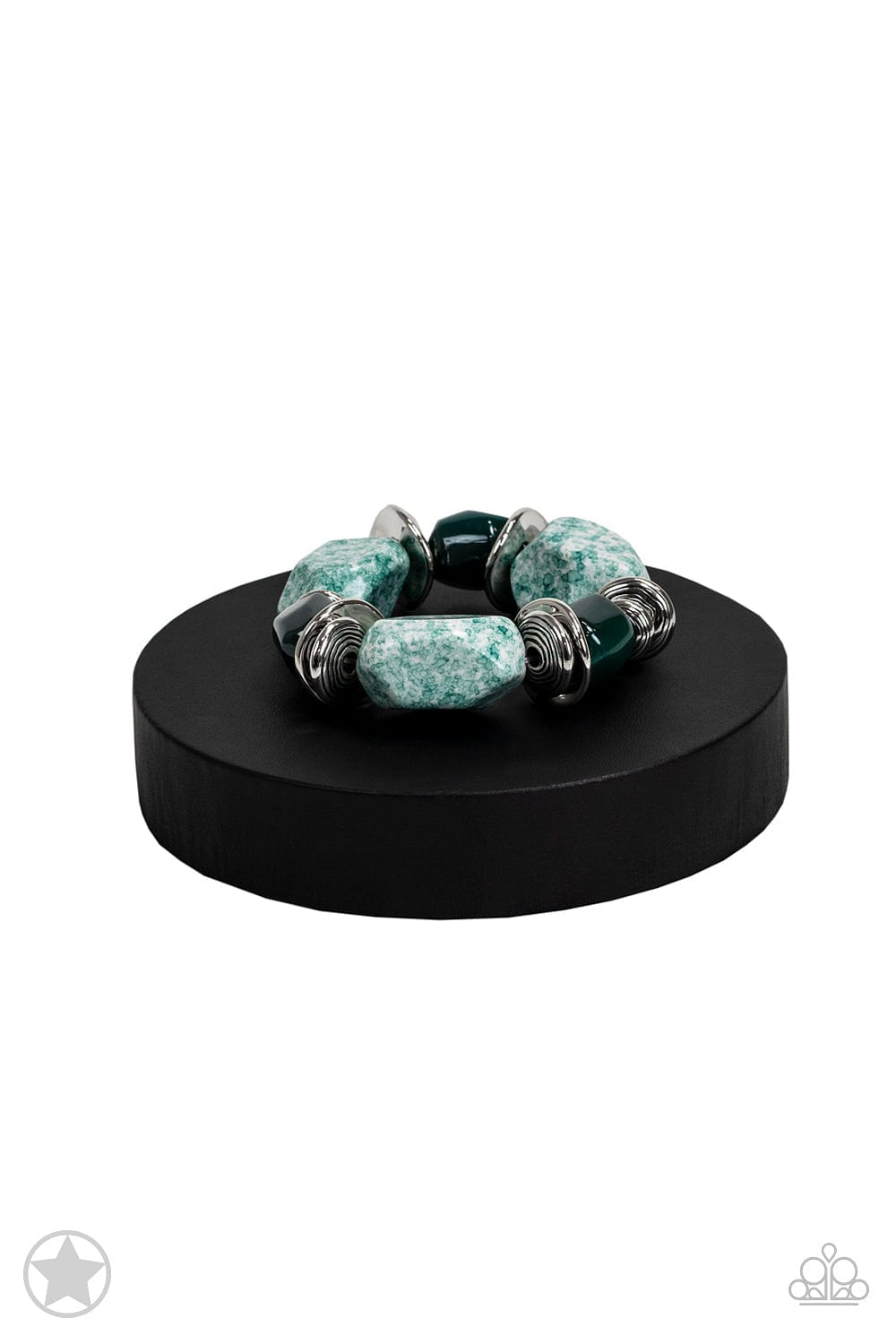 Paparazzi Accessories Bracelet Glaze of Glory - Blue