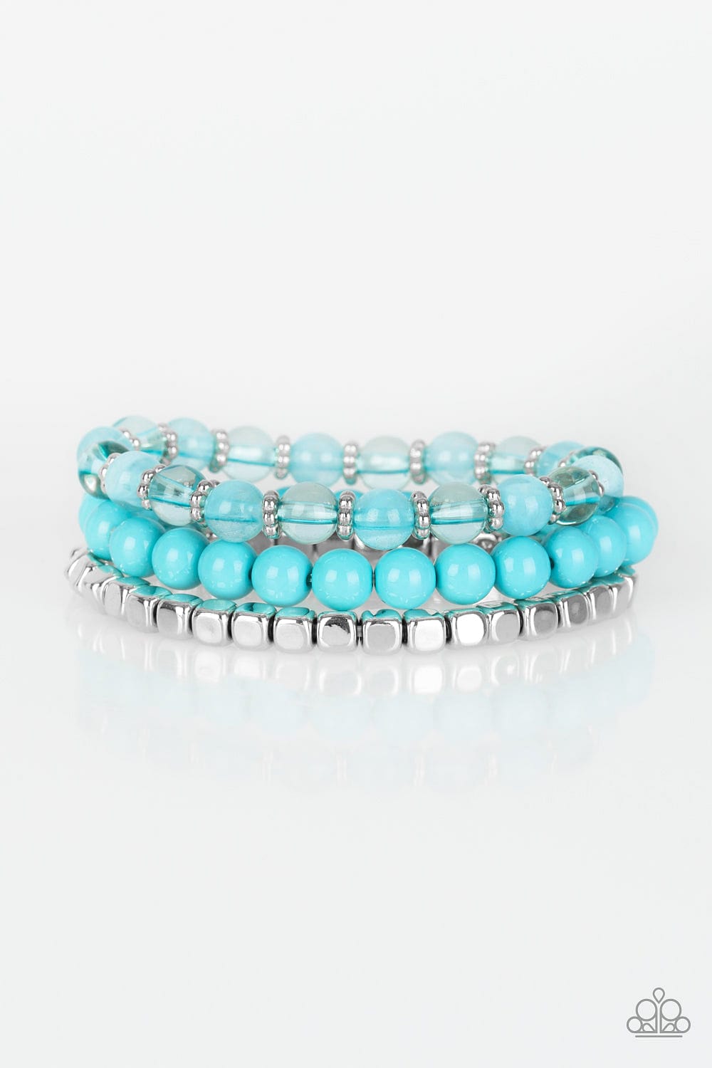 Paparazzi Accessories Bracelet Globetrotter Glam - Blue