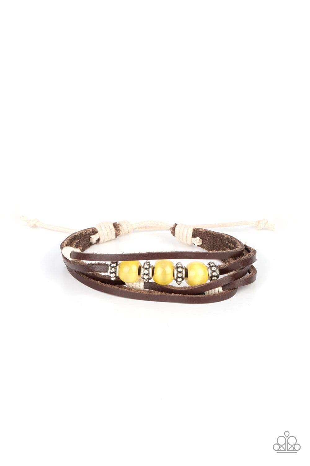 Paparazzi Accessories Bracelet Homespun Radiance - Yellow