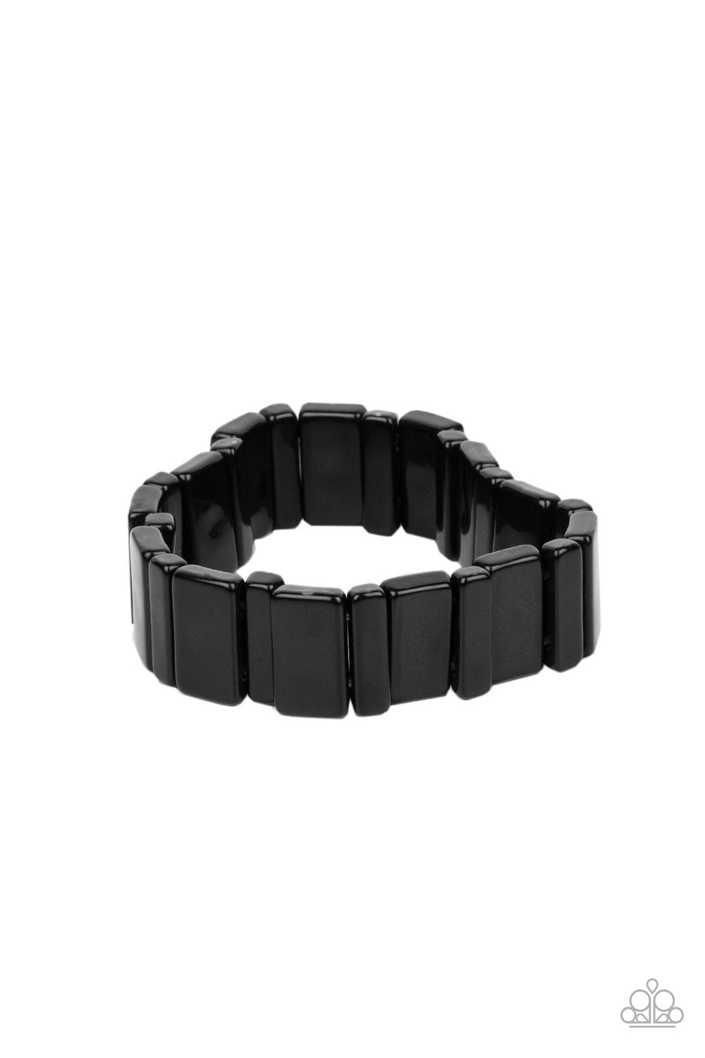 Paparazzi Accessories Bracelet In Plain SIGHTSEER - Black