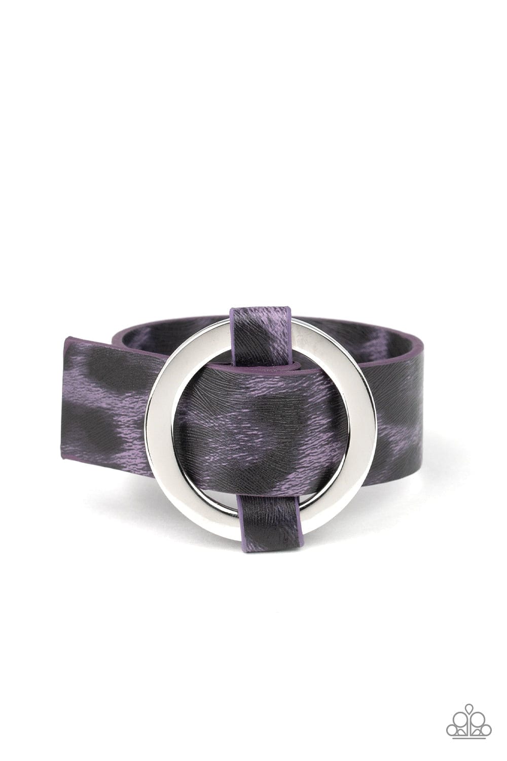 Paparazzi Accessories Bracelet Jungle Cat Couture - Purple
