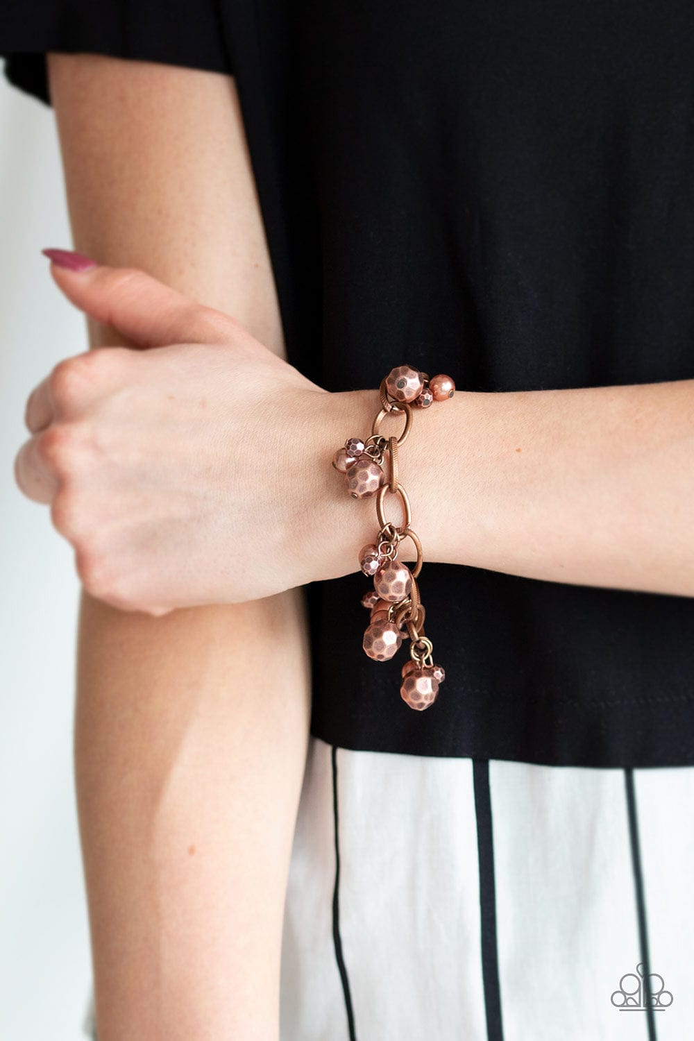 Paparazzi Accessories bracelet Make Do In Malibu - Copper