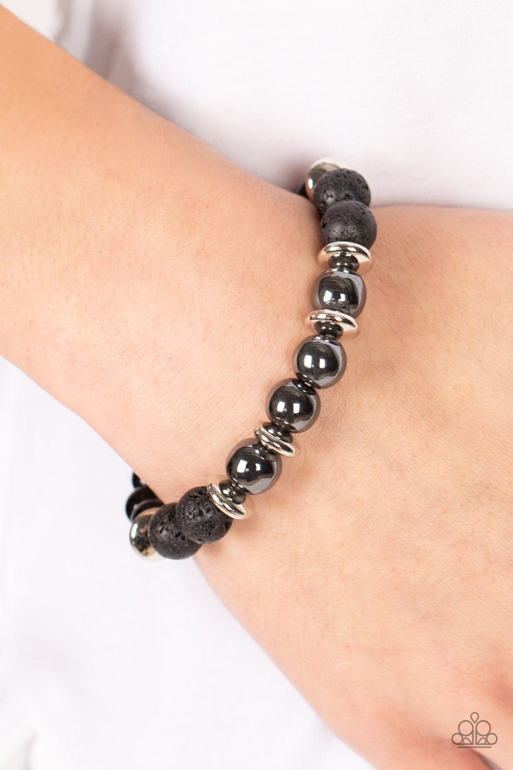 Paparazzi Accessories Bracelet Mega Metamorphic - Black