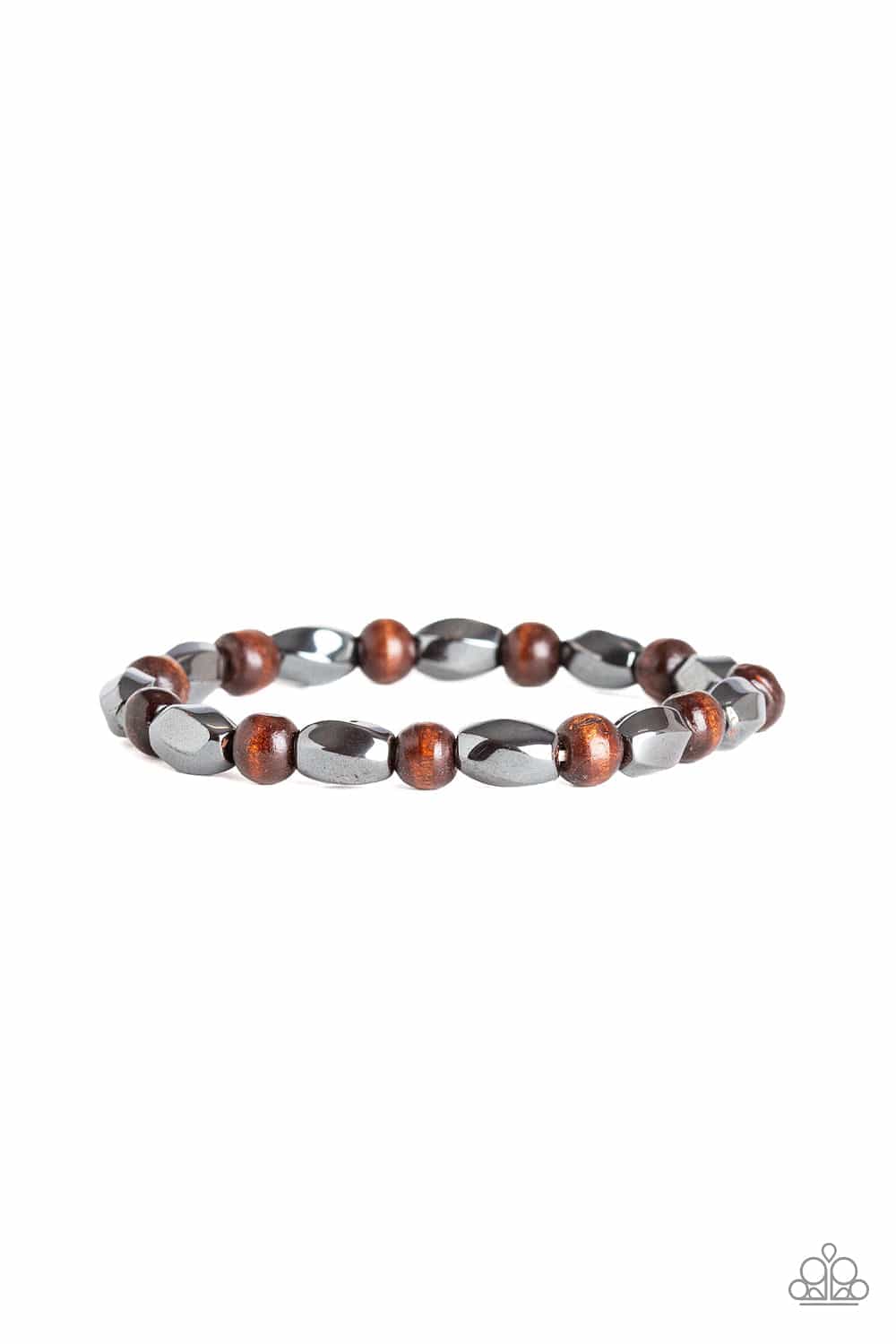 Paparazzi Accessories Bracelet Resilient - Brown