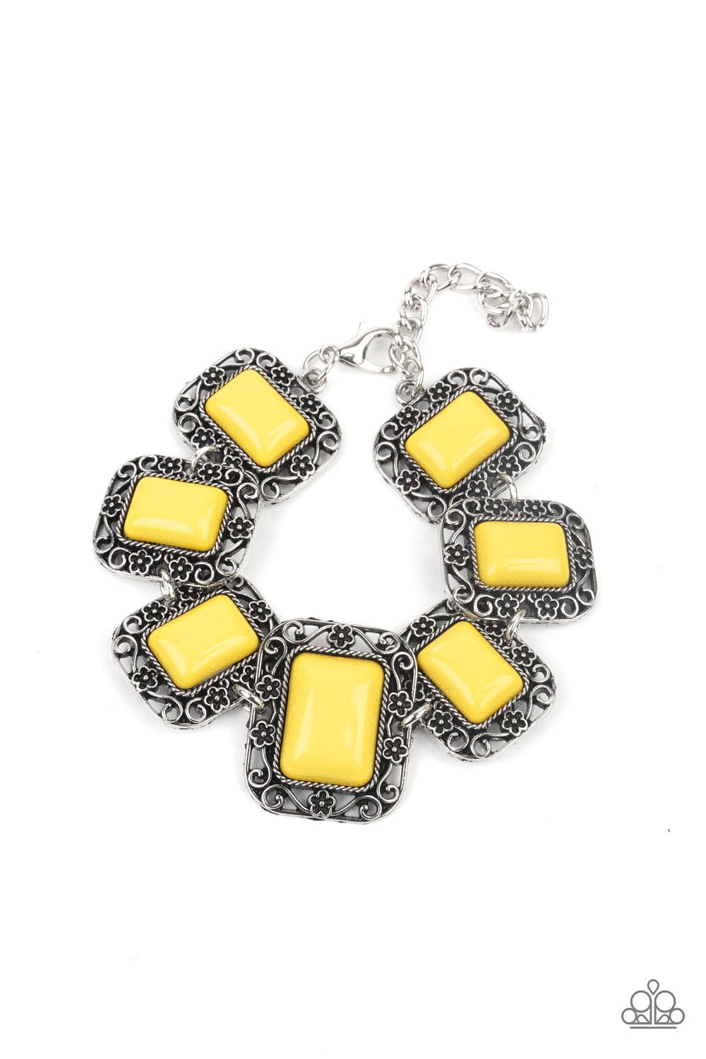 Paparazzi Accessories Bracelet Retro Rodeo - Yellow