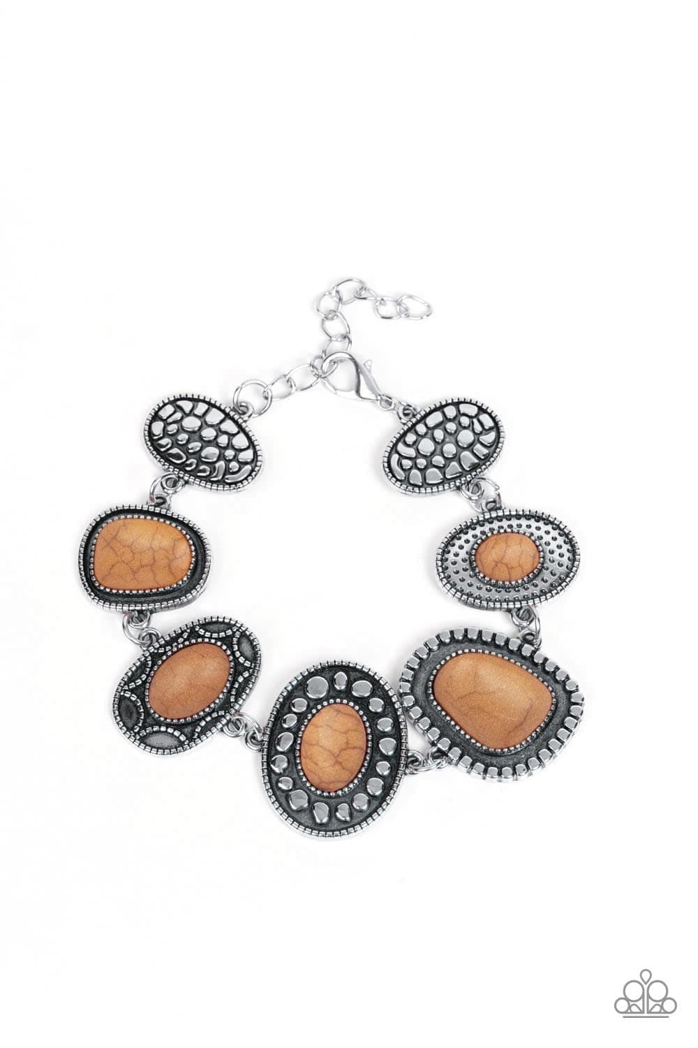 Paparazzi Accessories Bracelet Taos Trendsetter - Brown