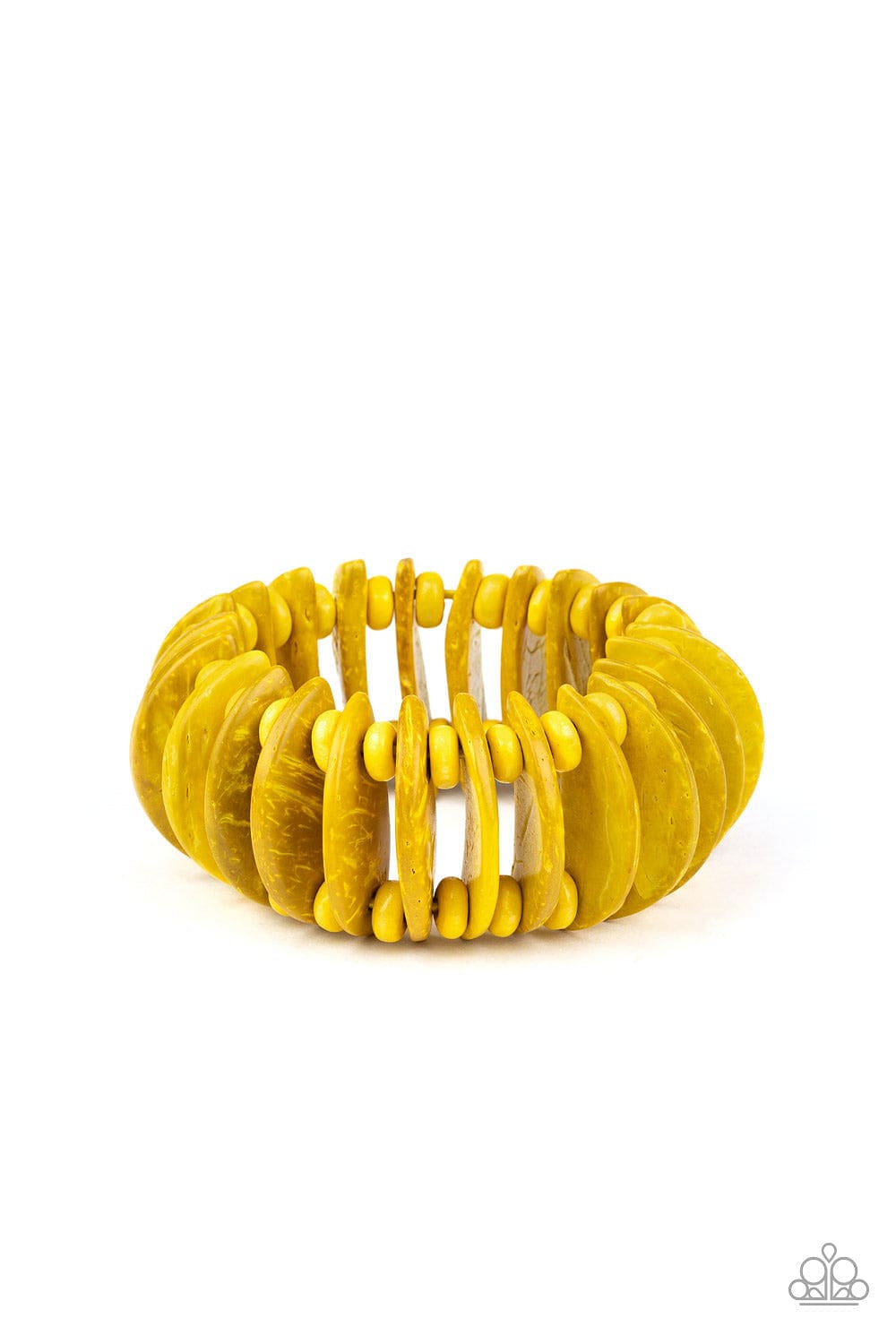 Paparazzi Accessories Bracelet Tropical Tiki Bar - Yellow