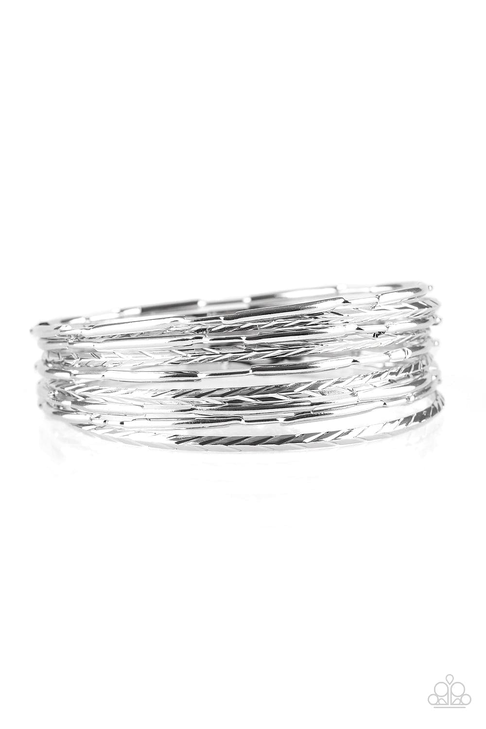 Paparazzi Accessories Bracelet Urban Sprawl - Silver