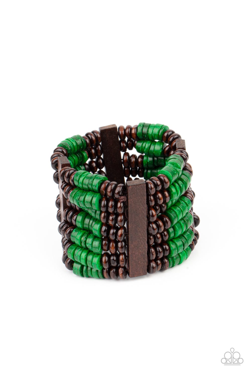 Paparazzi Accessories Bracelet Vacay Vogue - Green