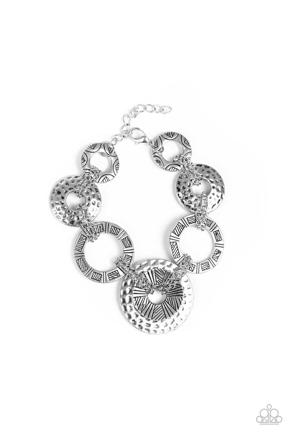 Paparazzi Accessories Bracelet Way Wild - Silver