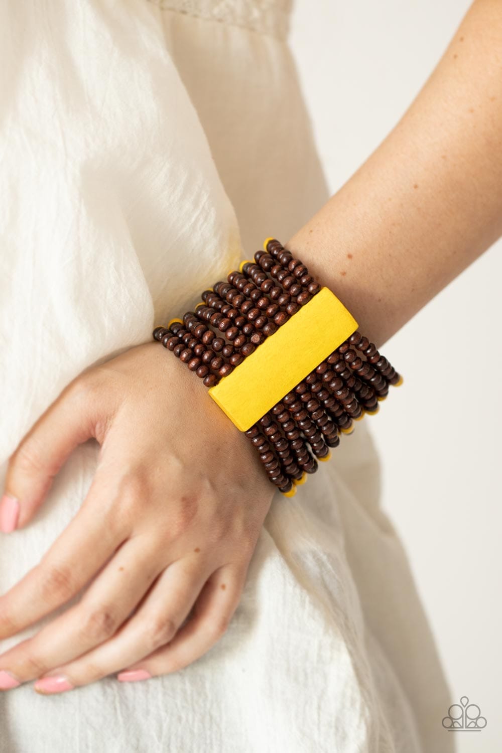 Paparazzi Accessories Bracelets Tropical Trendsetter - Yellow