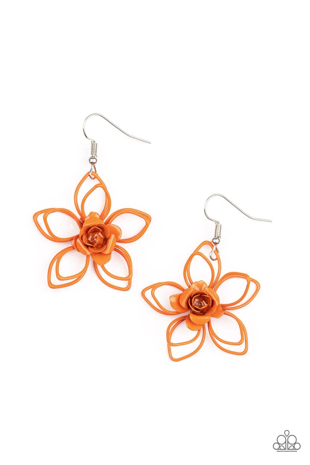 Paparazzi Accessories Earring Botanical Bonanza - Orange