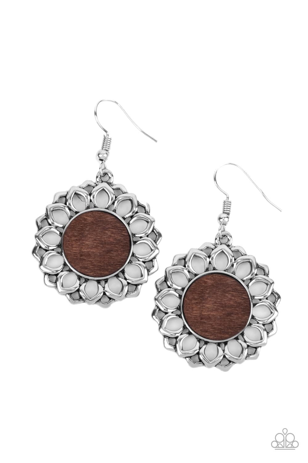 Paparazzi Accessories Earring Farmhouse Fashionista - Brown