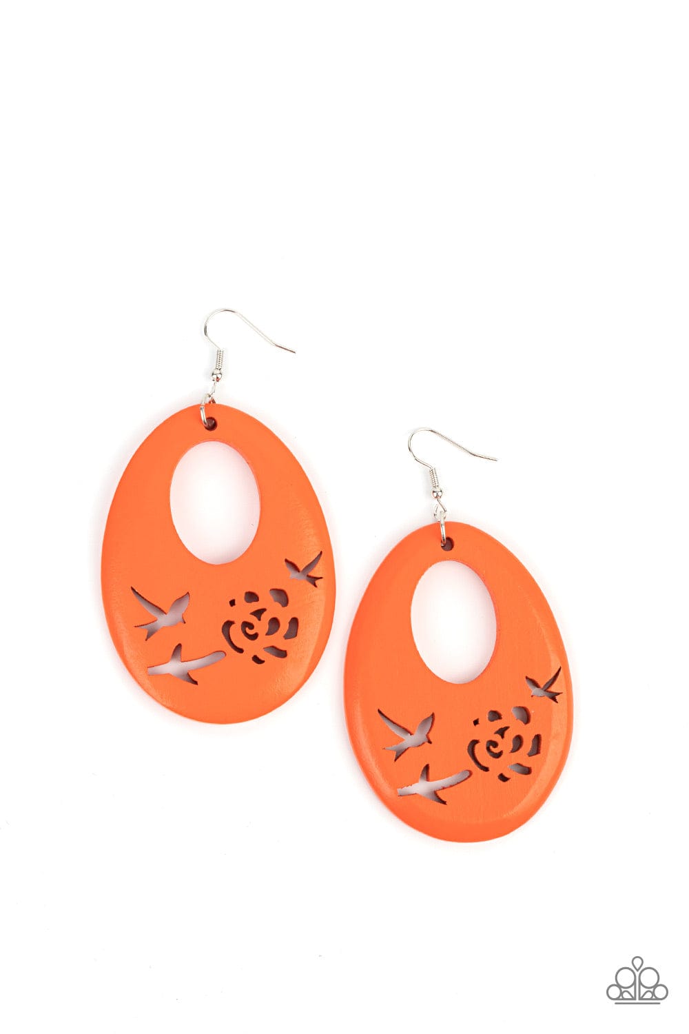 Paparazzi Accessories Earring Home TWEET Home - Orange