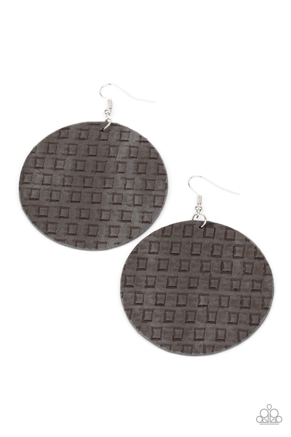 Paparazzi Accessories Earring WEAVE Me Out Of It - Silver