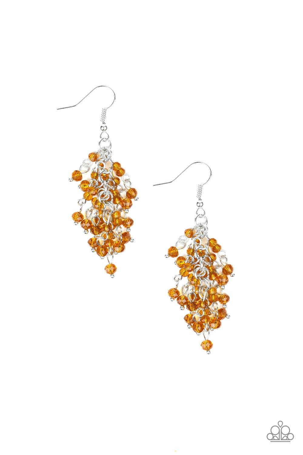 Paparazzi Accessories Earrings A Taste Of Twilight - Brown