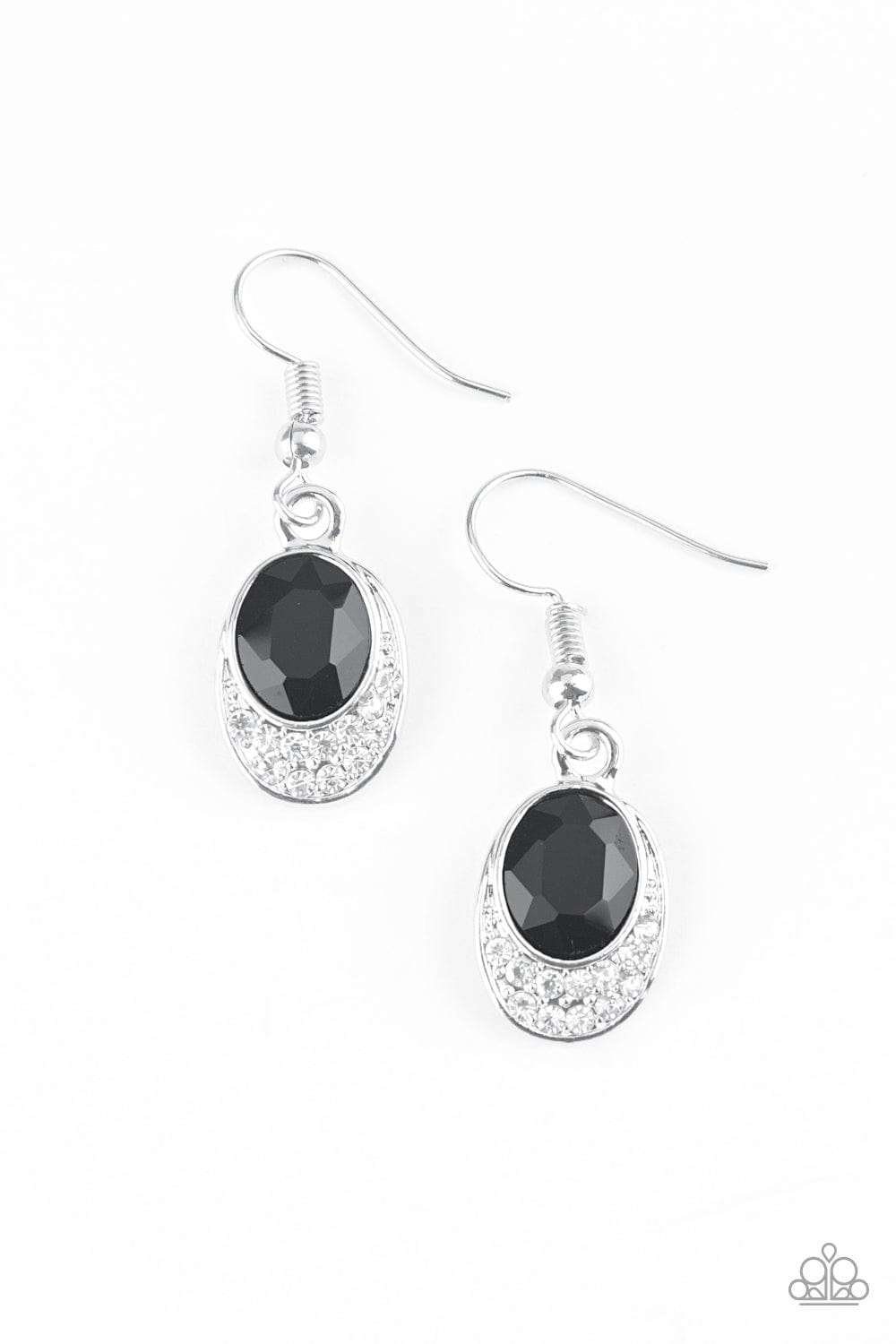 Paparazzi Accessories Earrings As Humanly POSH-ible - Black