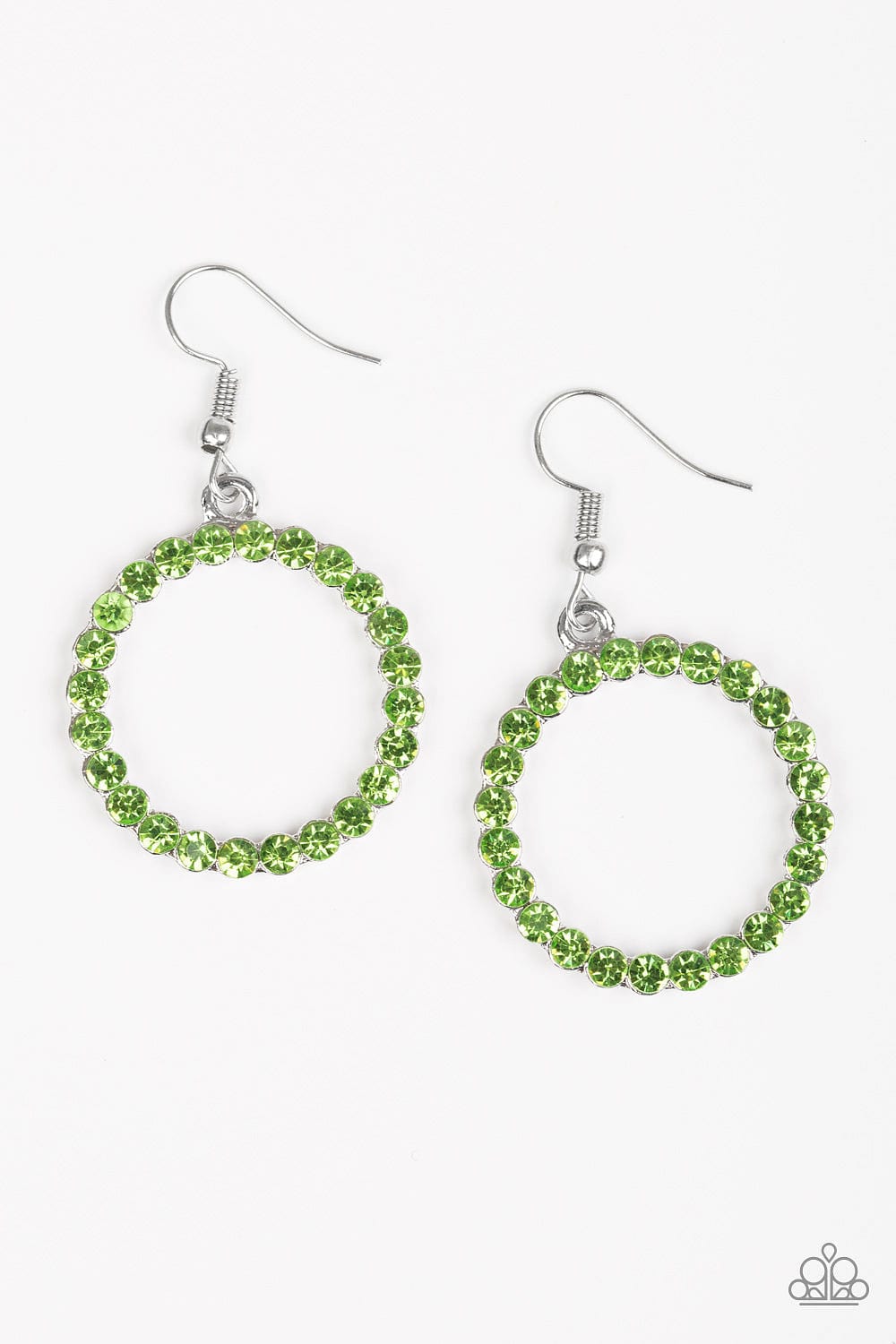 Paparazzi Accessories Earrings Bubblicious - Green