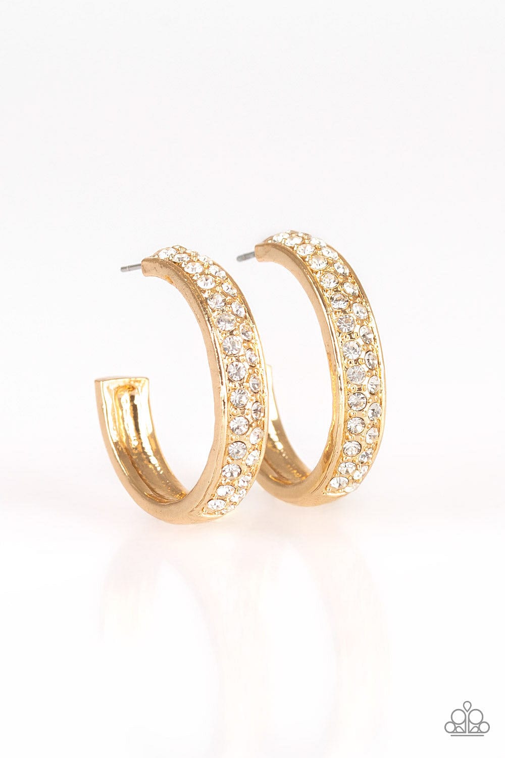 Paparazzi Accessories Earrings Cash Flow - Gold