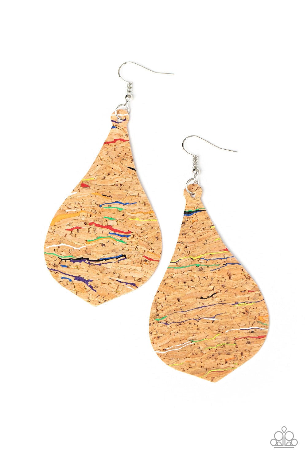 Paparazzi Accessories Earrings Cork Coast - Multi
