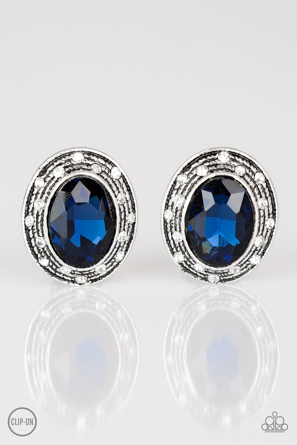 Paparazzi Accessories Earrings East Side Etiquette - Blue
