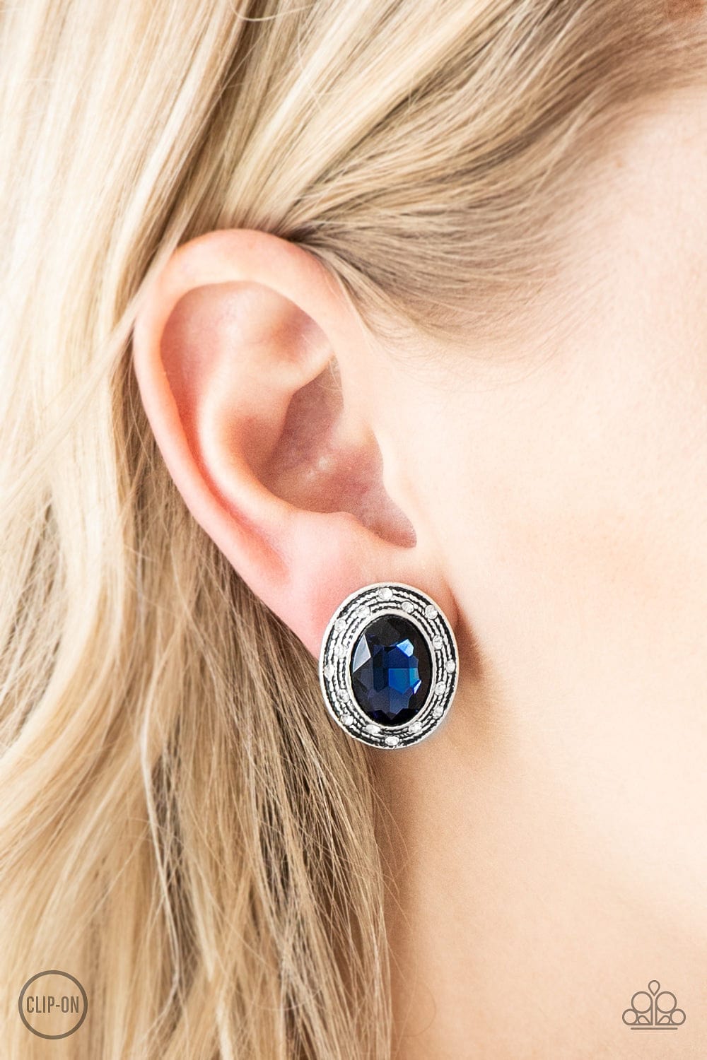 Paparazzi Accessories Earrings East Side Etiquette - Blue