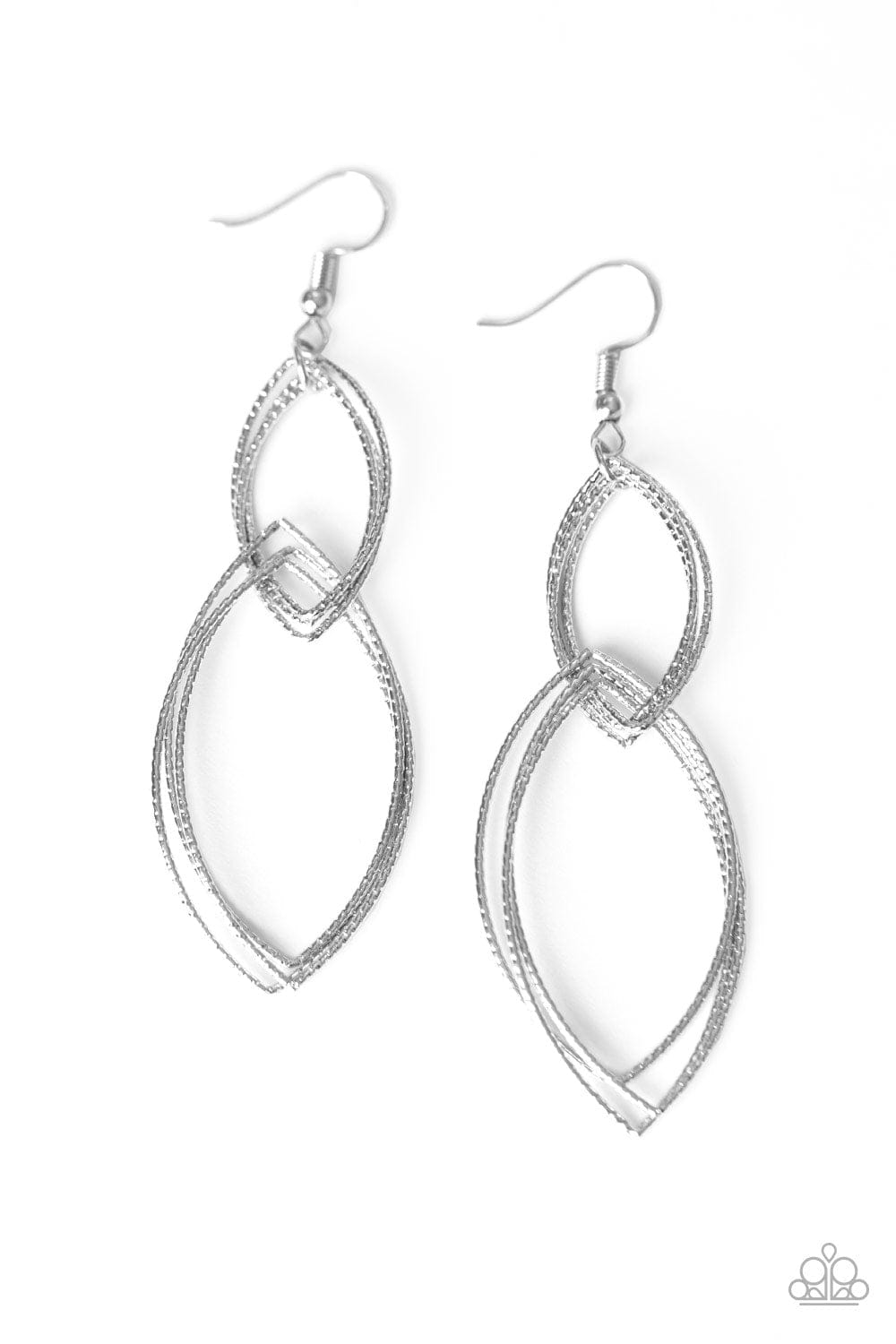 Paparazzi Accessories Earrings Endless Echo - Silver