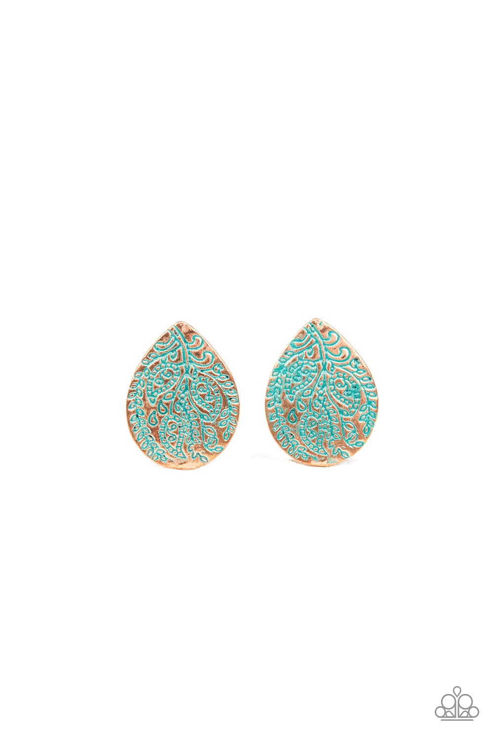 Paparazzi Accessories Earrings Seasonal Bliss - Copper
