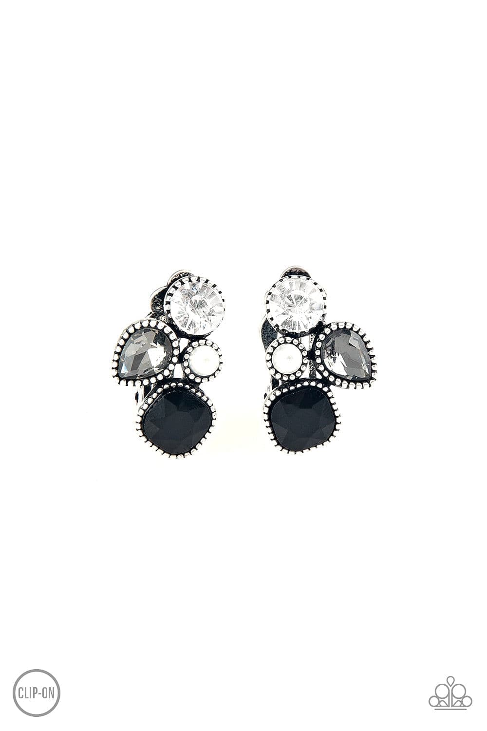 Paparazzi Accessories Earrings Super Superstar - Black