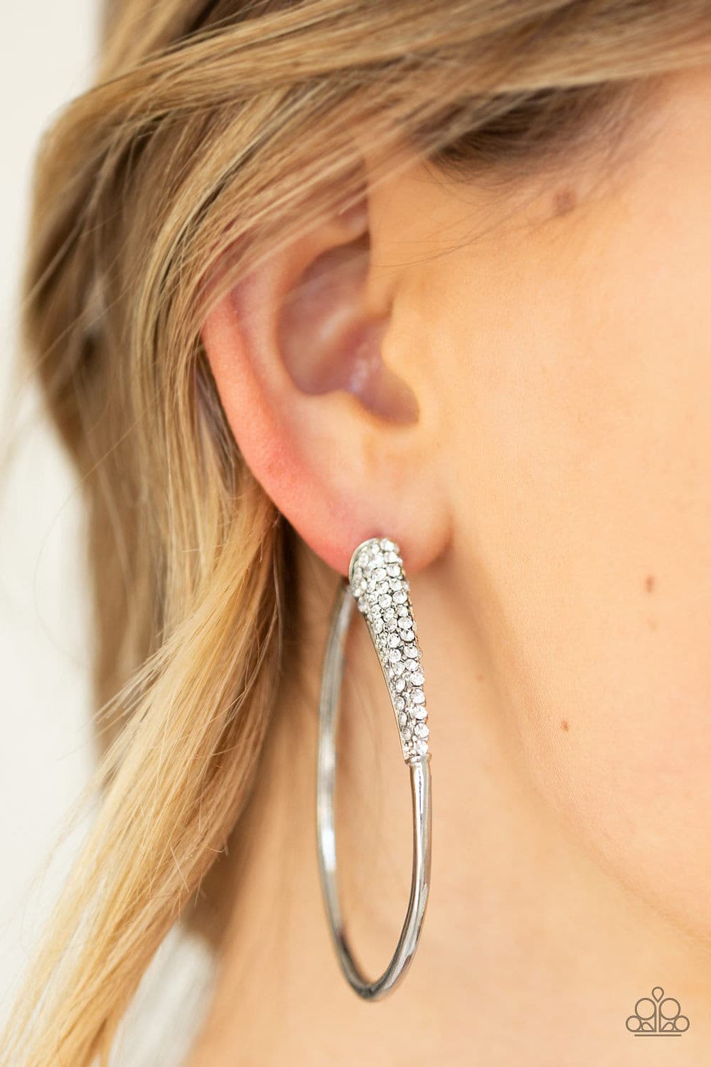 Paparazzi Accessories Earrings Winter Ice