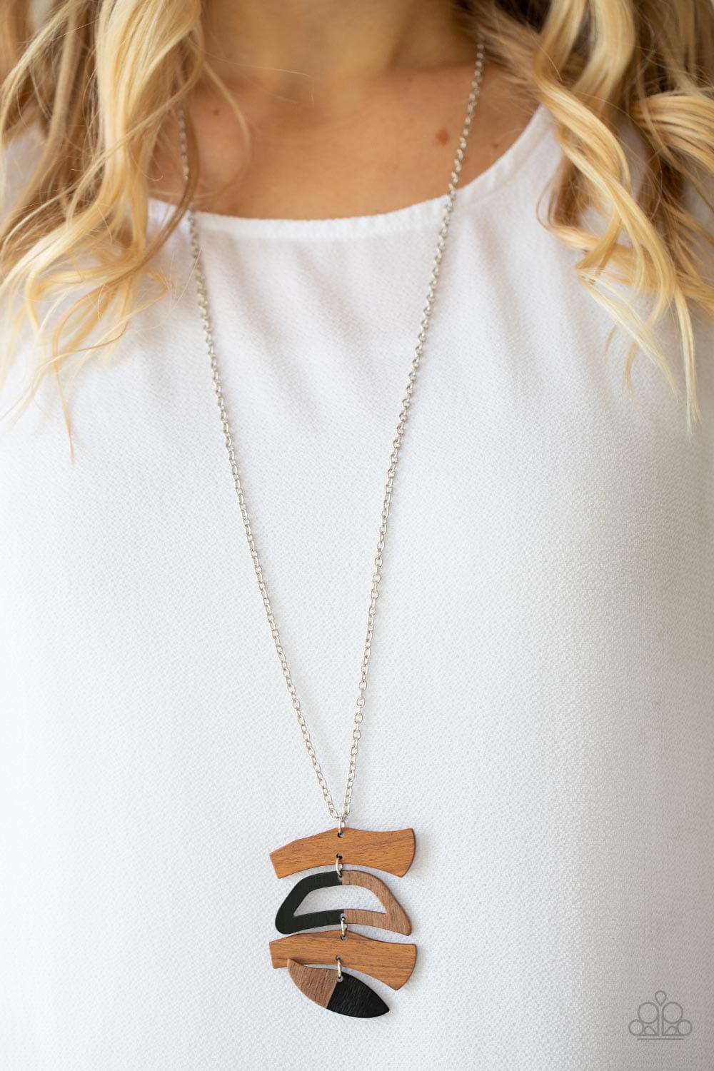 Paparazzi Accessories Jewelry A WOODWORK In Progress - Black