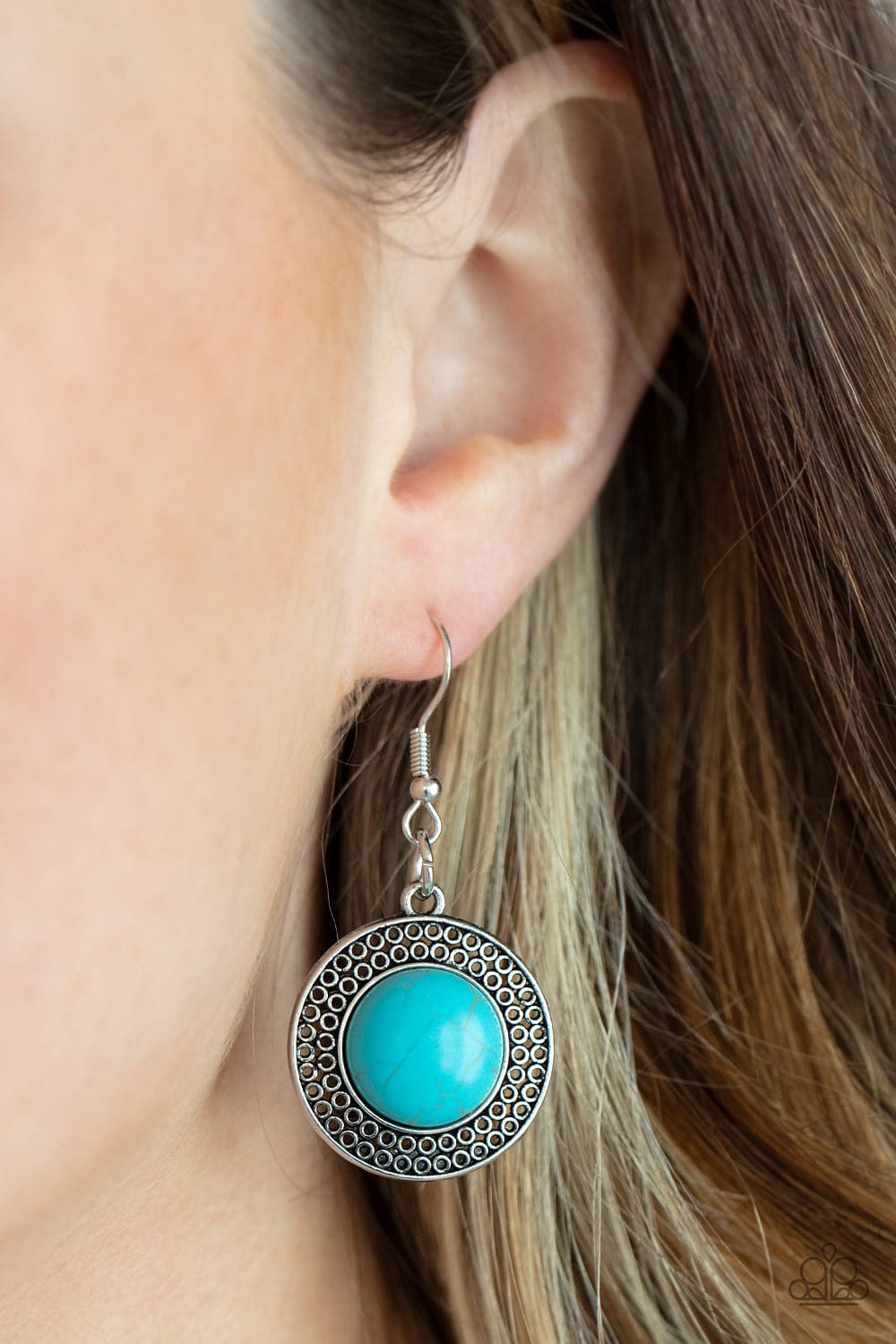 Paparazzi Accessories Jewelry Circle The Wagons - Blue