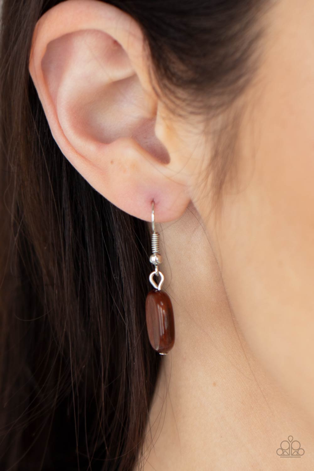 Paparazzi Accessories Jewelry Cobble Creeks - Brown