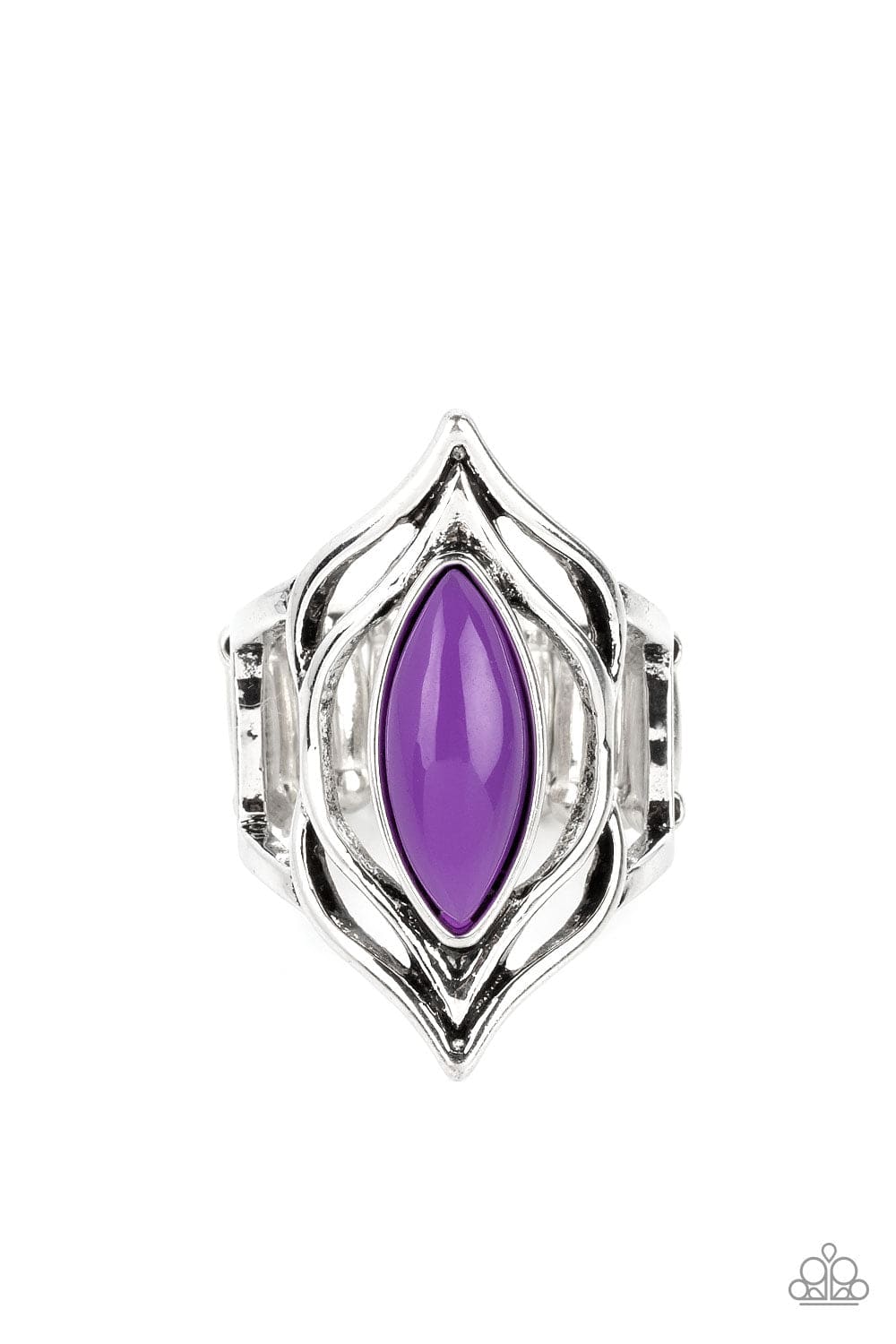 Paparazzi Accessories Jewelry Fearless Fluorescence - Purple