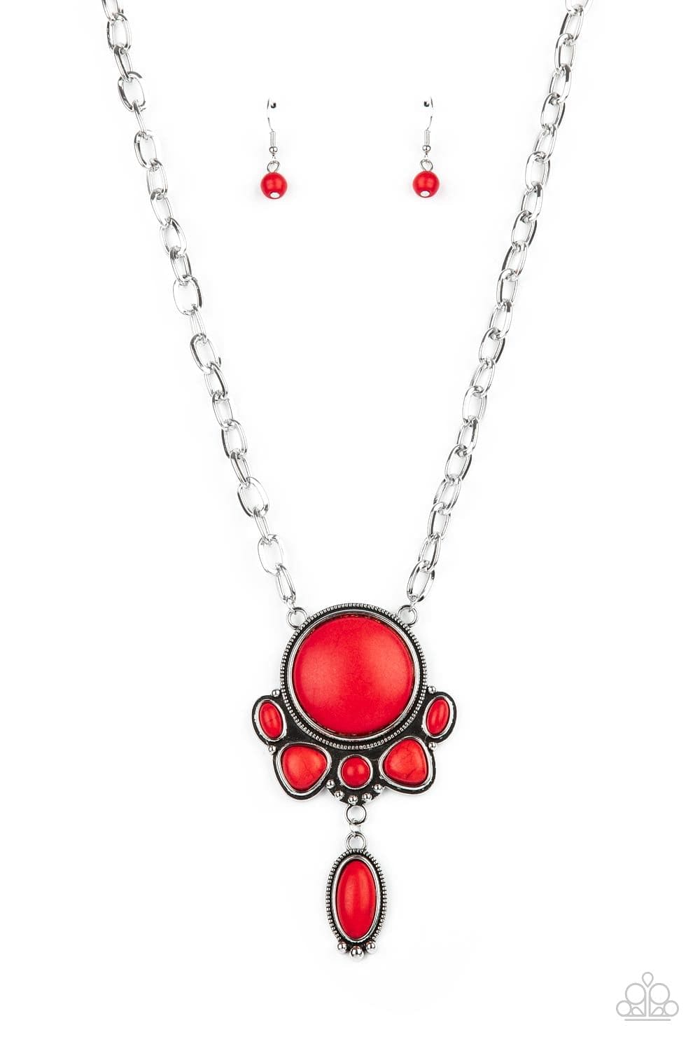 Paparazzi Accessories Jewelry Geographically Gorgeous - Red