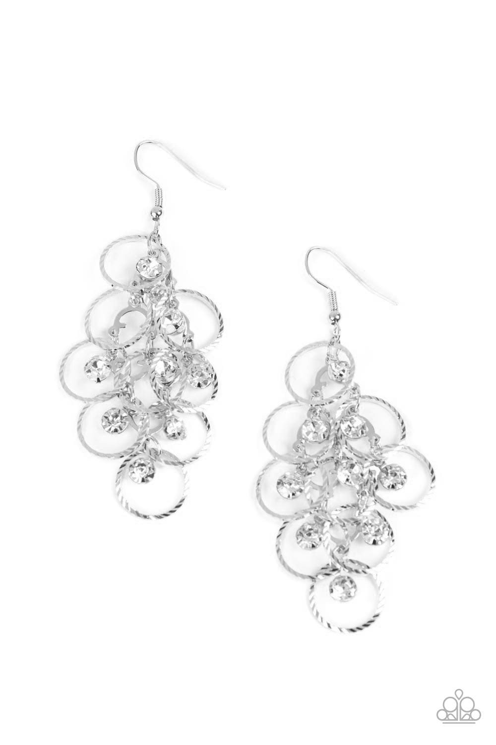 Paparazzi Accessories Jewelry Head Rush - White