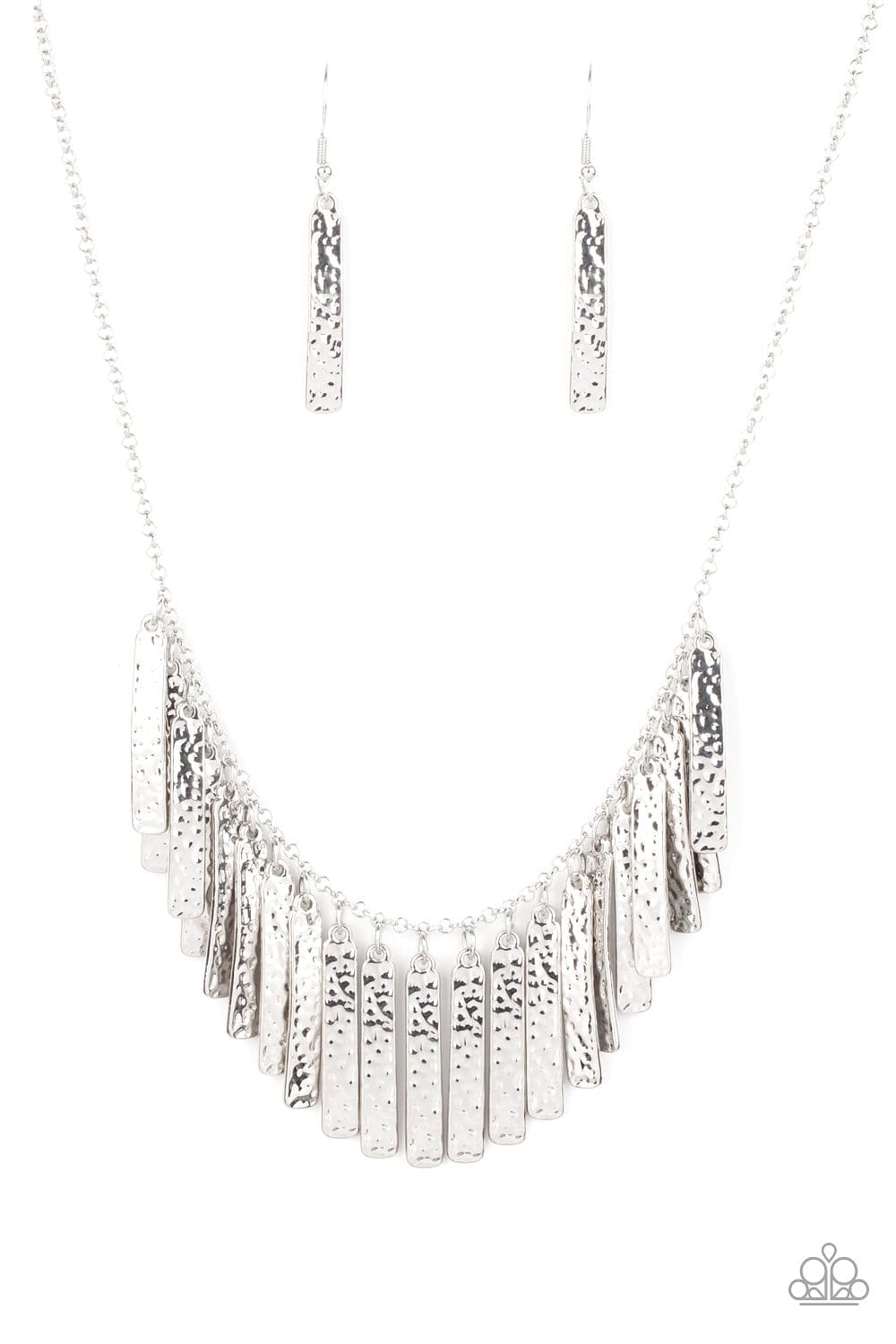 Paparazzi Accessories Jewelry Metallic Muse - Silver