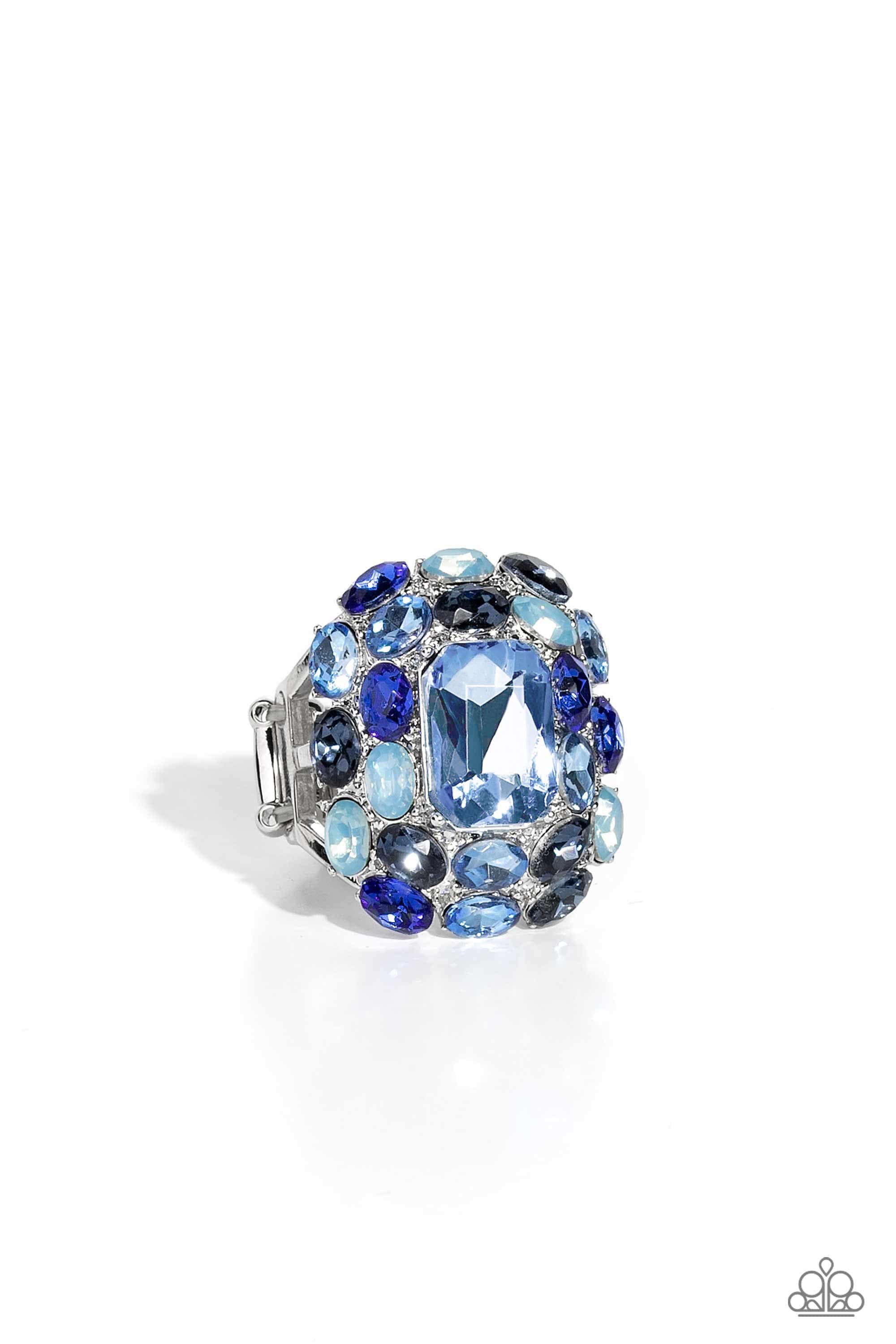 Paparazzi Accessories Jewelry Perfectly Park Avenue - Blue