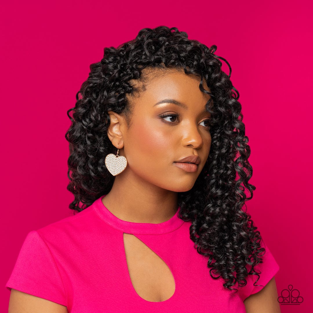 Paparazzi Accessories Jewelry Romantic Reign - Gold