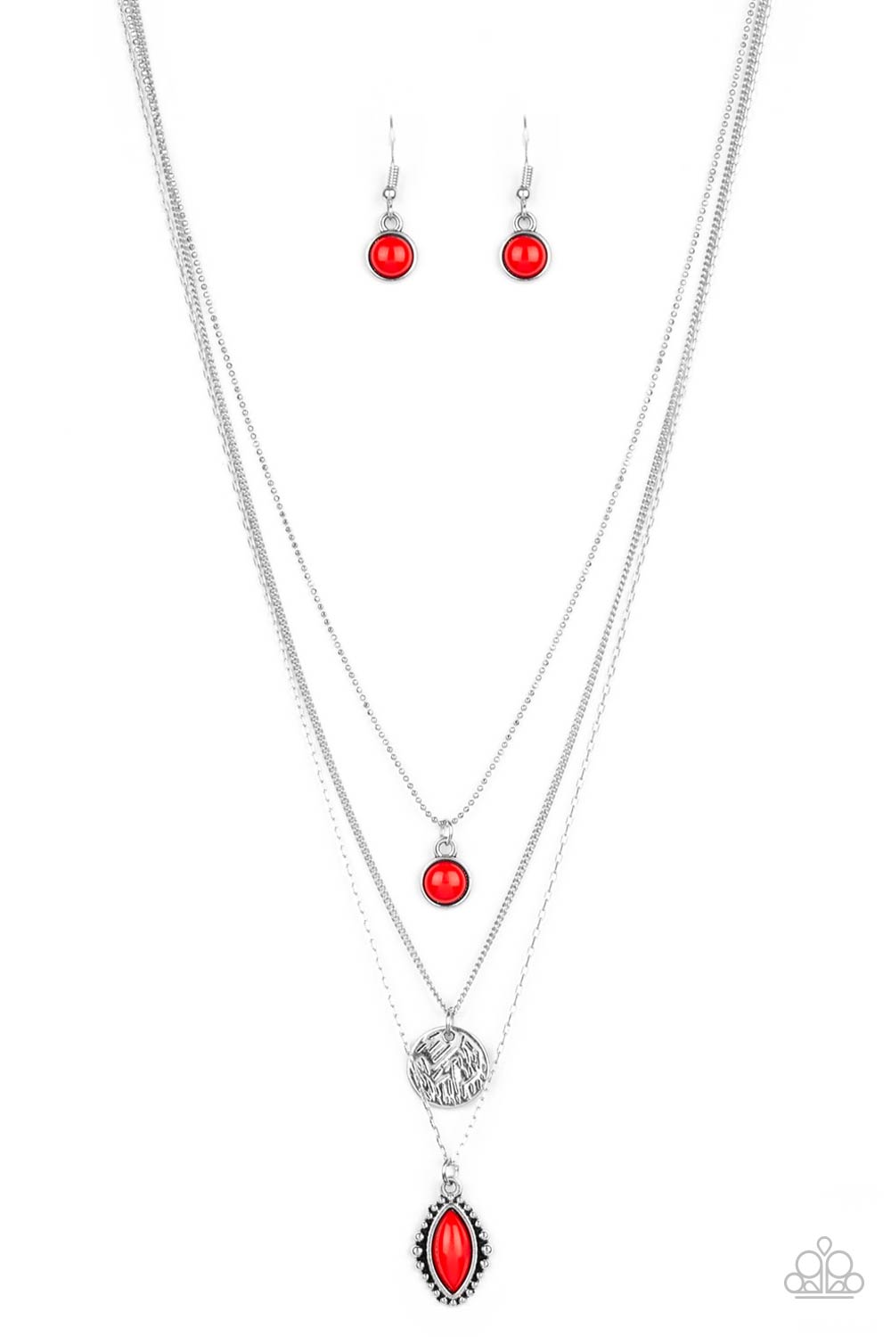 Paparazzi Accessories Jewelry Tide Drifter - Red