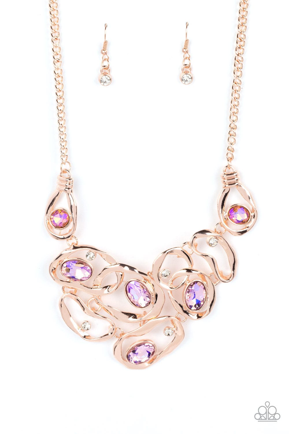 Paparazzi Accessories Jewelry Warp Speed - Rose Gold