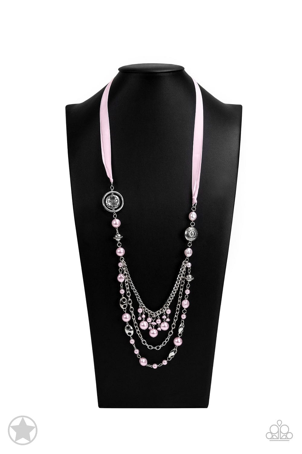 Paparazzi Accessories Necklace All The Trimmings - Pink