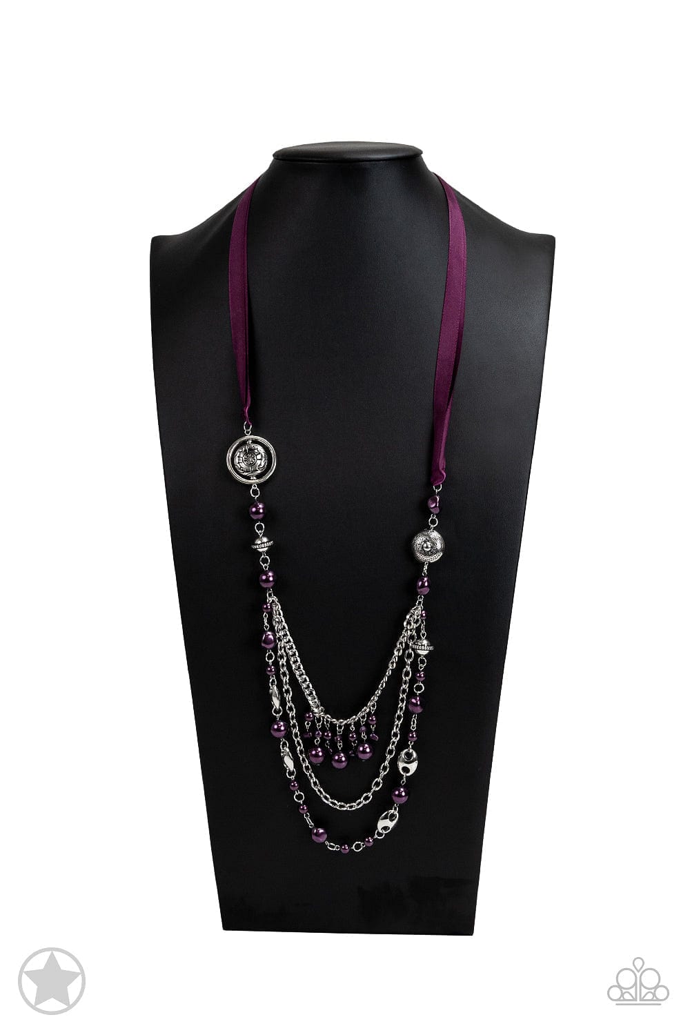 Paparazzi Accessories Necklace All The Trimmings - Purple