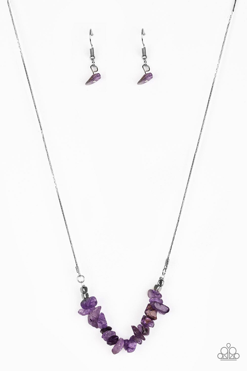 Paparazzi Accessories Necklace Back To Nature - Purple