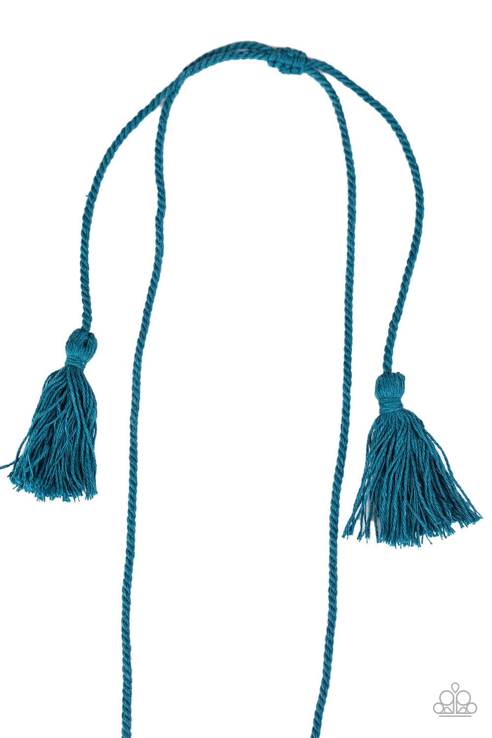 Paparazzi Accessories Necklace Between You and MACRAME - Blue