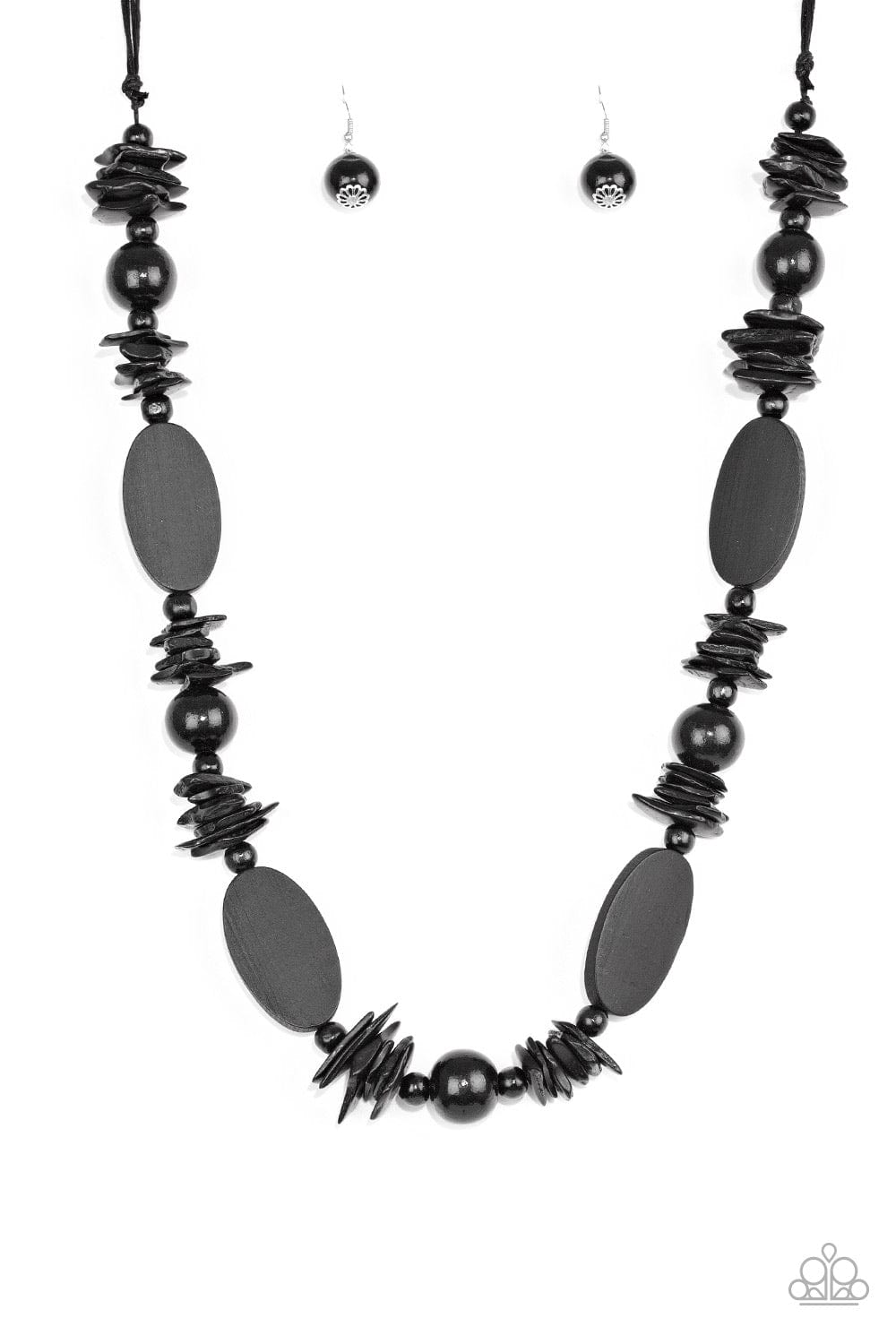 Paparazzi Accessories Necklace Carefree Cococay - Black